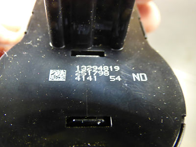 OPEL MERIVA B Lichtschalter mit Nebelscheinwerfer GM ND Bj.2015 ORIGINAL gebraucht - 13294819 – Produktansicht 3