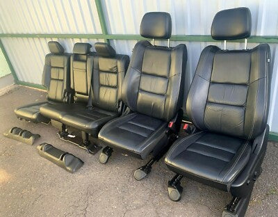 Jeep Grand Cherokee IV WK2 2015 Leder Sitze Sitzgarnitur schwarz TOP ZUSTAND ! – Produktansicht 1