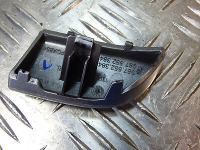 Porsche Boxster Cayman 987 DASH MOULD IN SILVER 987.552.384.01 ORIGINAL gebraucht - 987.552.384.02 – Produktansicht 2