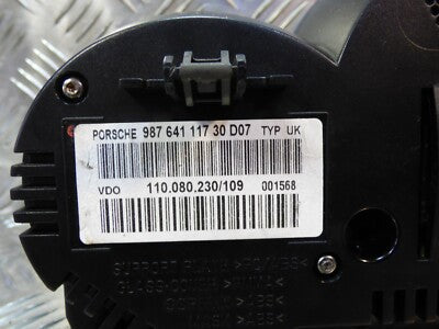 Porsche Boxster S 987 Tachometer Speedometer Instrument cluster MPH ORIGINAL gebraucht - 98764111730 – Produktansicht 6