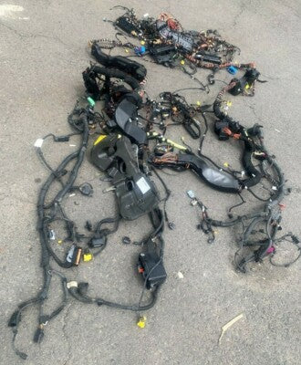 Porsche Panamera 970 4S 4.8 RHD Kabelbaum Fahrzeugkabelbaum Leitungssatz – Produktansicht 1