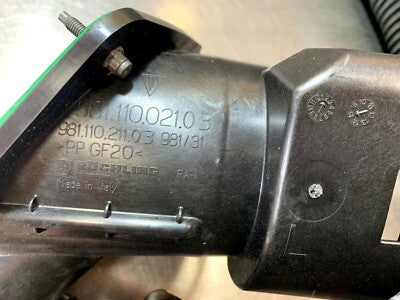 Porsche S GTS 981 Ansaugstutzen Luftfilter Einheit Modul Links ORIGINAL gebraucht - 98111002103 – Produktansicht 3