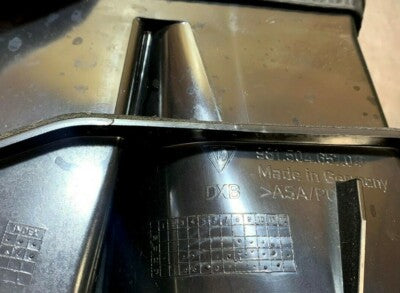 Porsche Boxster Cayman 981 Luftkanal Lufteinlass Luftführung links 98150465704 – Produktansicht 3