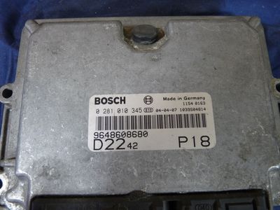 FIAT Ducato 2.8 JTD ORIGINAL gebraucht - Motorsteuergerät 9648608680 / 0281010345 – Produktansicht 3