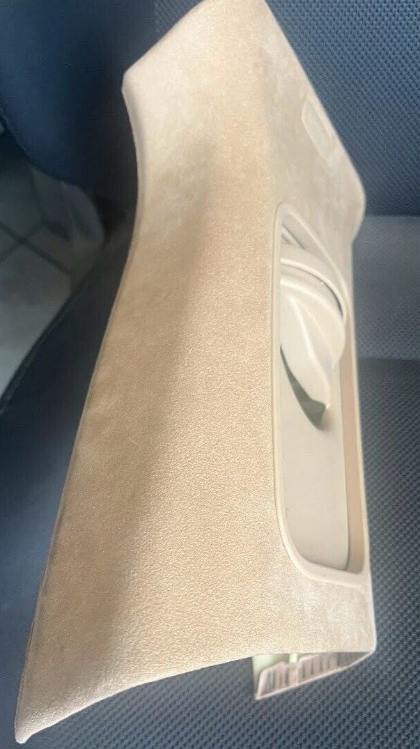 Porsche PANAMERA 970 Alcantara Verkleidung B-Säule beige vorne rechts ORIGINAL gebraucht - 970555194 – Produktansicht 2