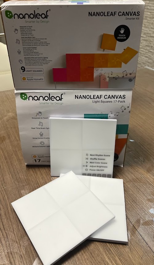 Canvas 29-teiliges Set quadratische LED-Lichtpaneele ORIGINAL gebraucht - Nanoleaf – Produktansicht 7