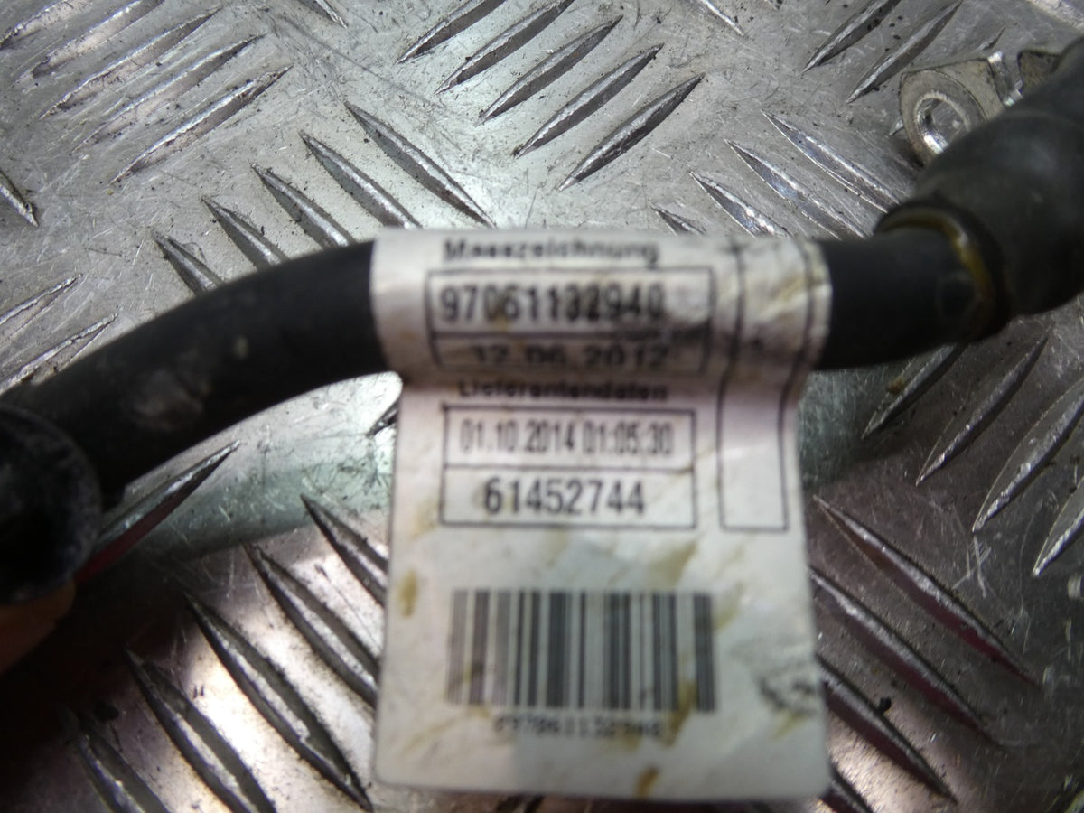 Porsche Panamera 3.0 E-Hybrid Masseleitung Kabel Spannungswandler ORIGINAL gebraucht - 97061132940 – Produktansicht 2