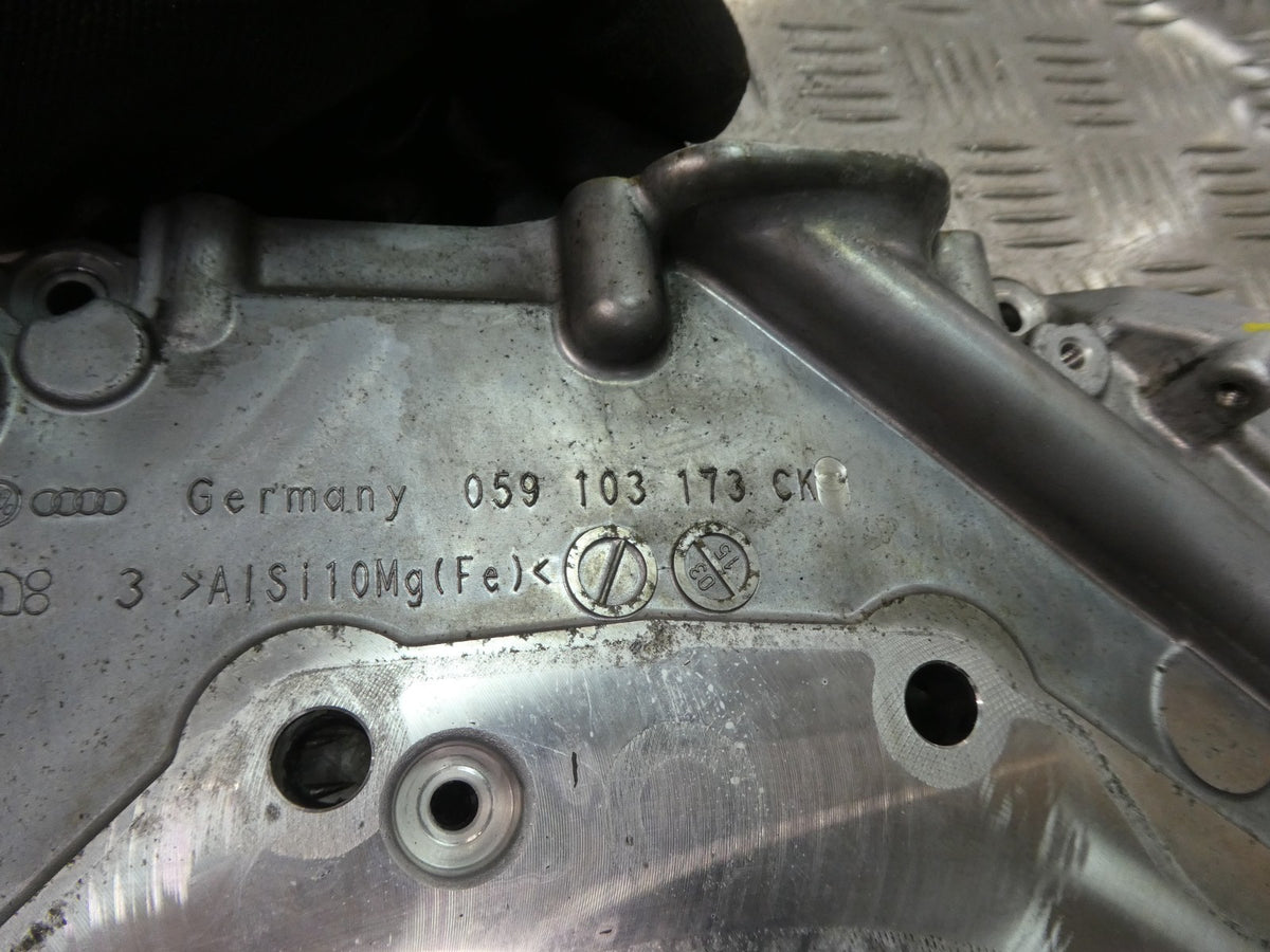 PORSCHE MACAN 2014-2018 3.0 TDI Stirndeckel Steuergehäusedeckel ORIGINAL gebraucht - 059103173CK – Produktansicht 4