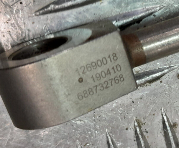 OPEL ASTRA K 1.4 Turbo Schlauch Rohr Turbolader Kühlwasser GM ORIGINAL gebraucht - 12690018 – Produktansicht 2