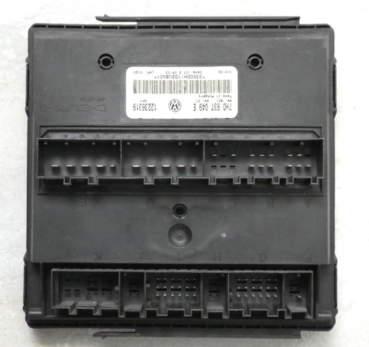 VW T5 MULTIVAN 2003-2016 Komfort modul Komfortsteuergerät 7H0937049E ORIGINAL gebraucht - Transporter – Produktansicht 1