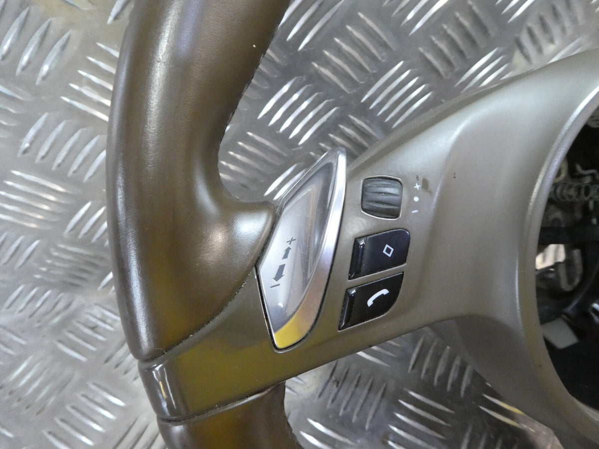 Porsche Cayenne 92A Leder Lenkrad Braun Umbra DE1 ORIGINAL gebraucht - 7PP419091AD – Produktansicht 5