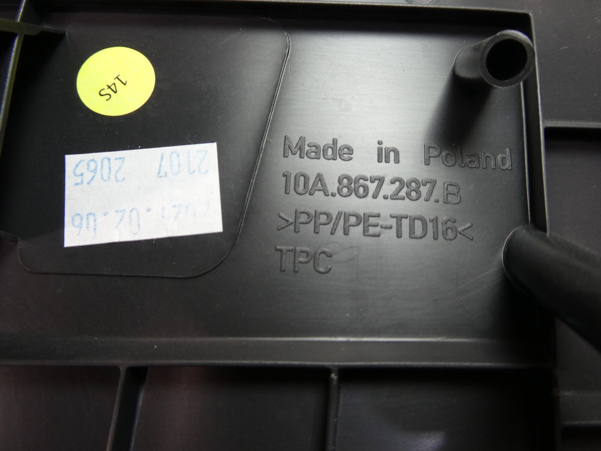 VW ID.3 ID3 Kofferraumabdeckung links 10A867287B 4PK 2021 schwarz ORIGINAL gebraucht - Volkswagen – Produktansicht 5