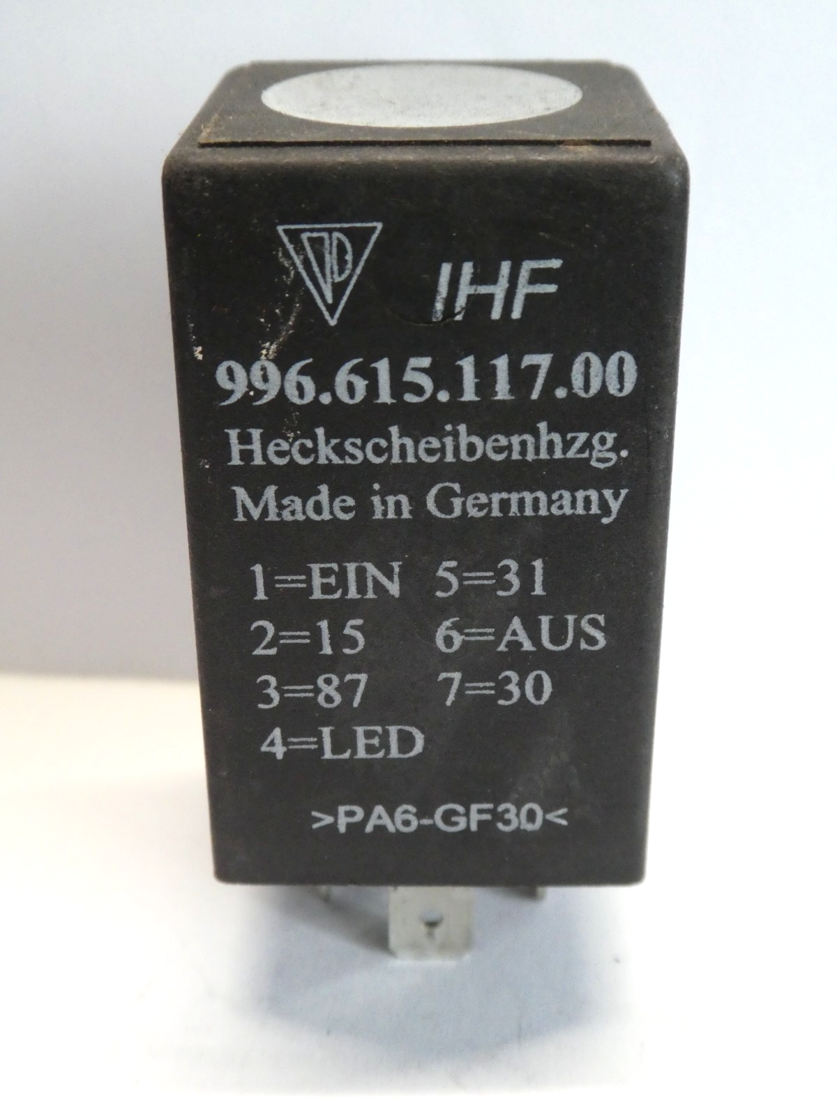 PORSCHE Boxster 986 911 996 Facelift Relais Heckscheibenheitzung ORIGINAL gebraucht - 99661511700 – Produktansicht 1