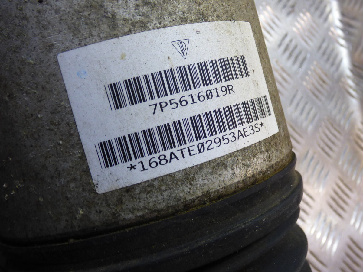 Porsche Cayenne 92A Stoßdämpfer hinten links 7P5616019R 7P5616503A ORIGINAL gebraucht - Luftfahrwerk – Produktansicht 4