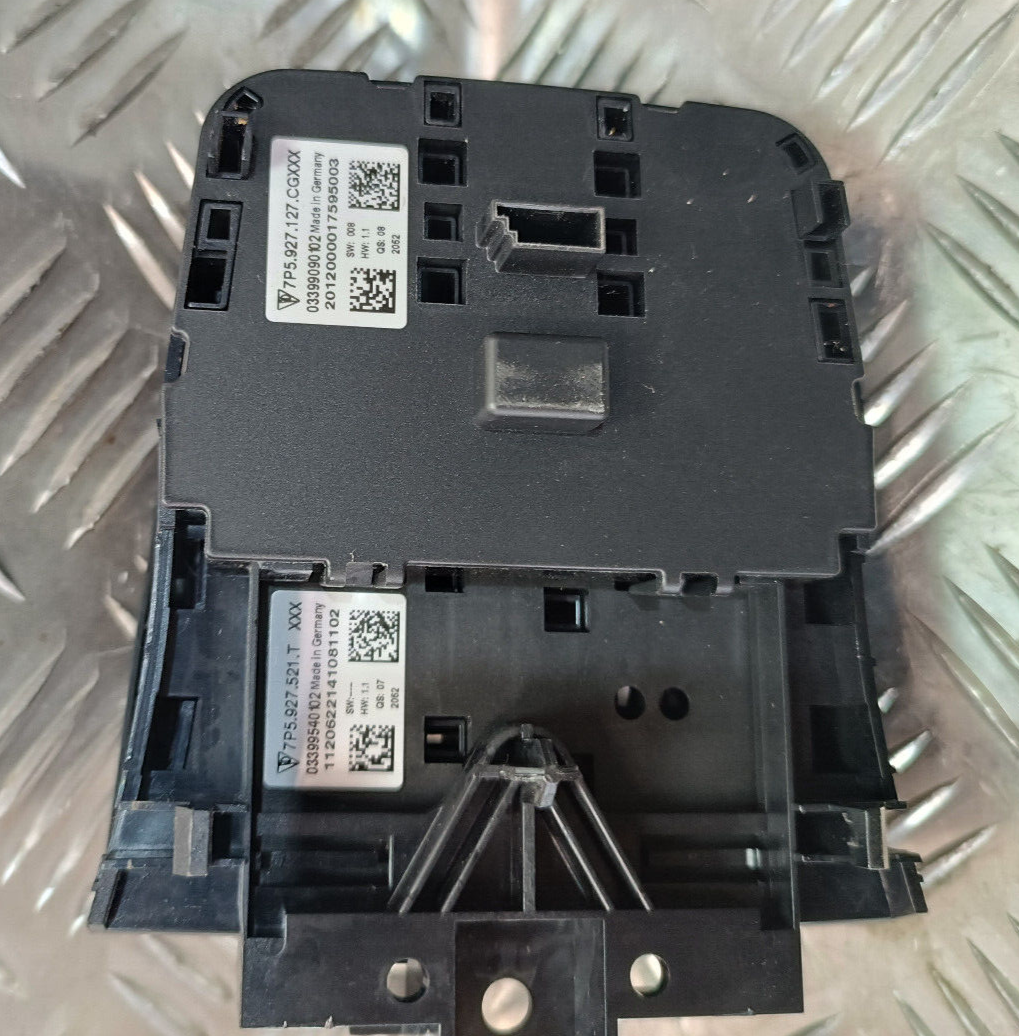 Porsche Cayenne S 92A Schalter Luftfederung 7P5927521T 7P5927127CG ORIGINAL gebraucht - Mittelkonzol – Produktansicht 2