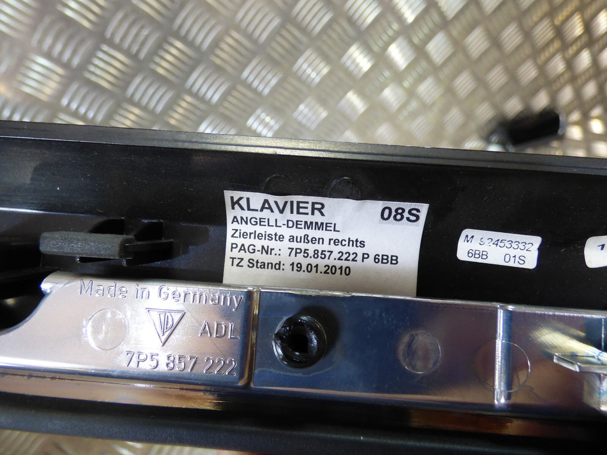 Porsche Cayenne 92A Zierleiste Dekorleiste Klavier Set Kit Satz ORIGINAL gebraucht - Innenzierleisten – Produktansicht 18