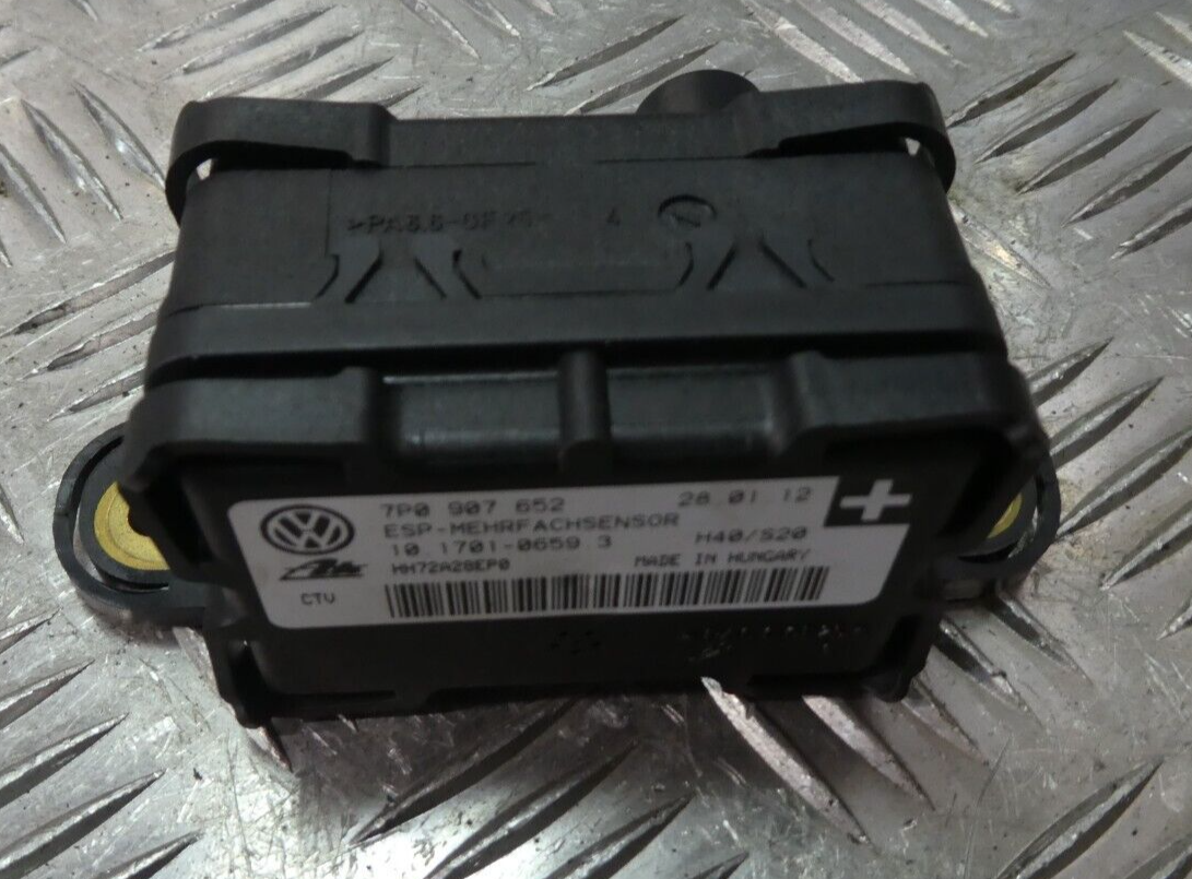 Porsche Cayenne 92A ESP ORIGINAL gebraucht - Sensor 7P0907652 ORIGINAL gebraucht - Mehrfachsensor – Produktansicht 2