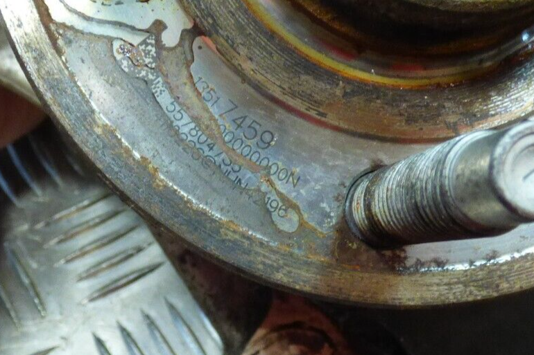 OPEL ASTRA K GM Achsschenkel mit Radlager vorne links ORIGINAL gebraucht - 39030299 – Produktansicht 3