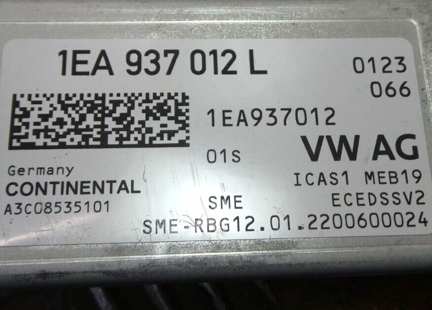 VW ID.3 Gateway Modul Steuergerät Zentralsteuergerät 1EA937012L 2021 ORIGINAL gebraucht - Volkswagen – Produktansicht 4