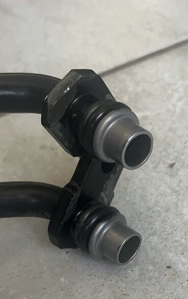 Porsche Cayenne II 92A Ölleitung Getriebekühler Rohrs ORIGINAL gebraucht - 7P5317801A – Produktansicht 4