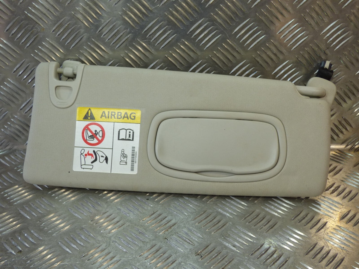 Jeep KL 2015 Sonnenblende mit spiegel Rechts ORIGINAL gebraucht - Cherokee – Produktansicht 2