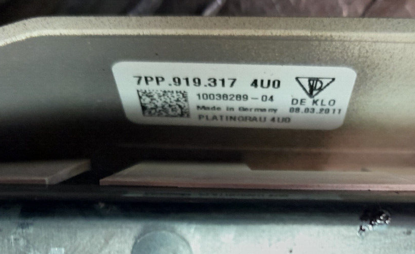 Porsche 970 Innenraumbeleuchtung Innenraumleuchte 7PP959551EN 7PP919317 ORIGINAL gebraucht - Panamera – Produktansicht 4