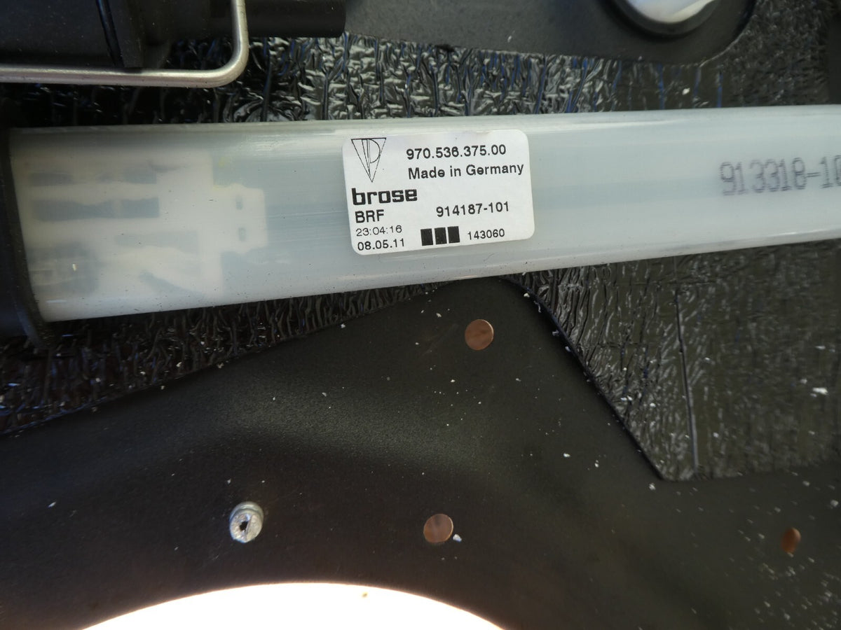 Porsche 970 Türrahmen Fensterheber hinten links mit Sonnenschutzrollo ORIGINAL gebraucht - Panamera – Produktansicht 10