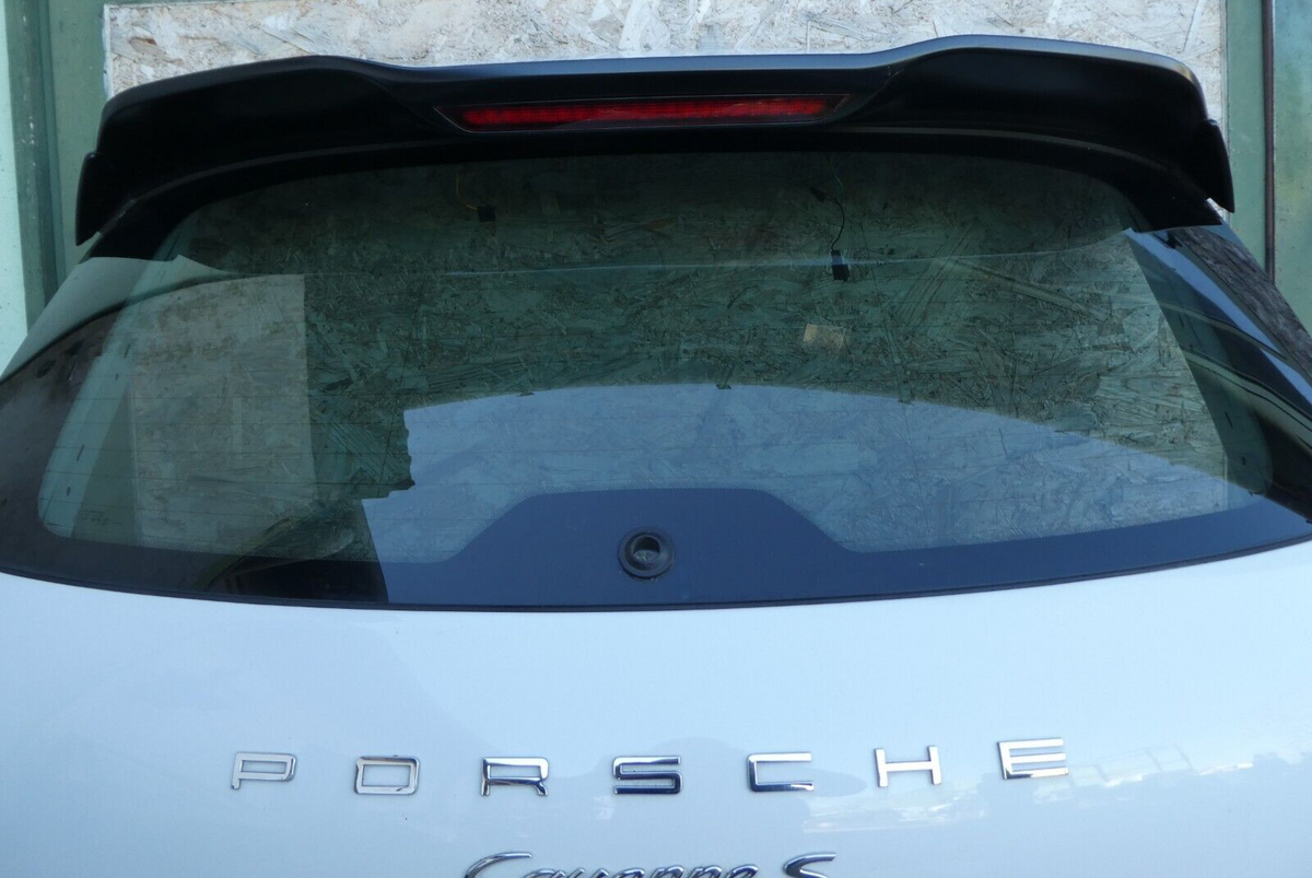 Porsche Cayenne S 92A C9A Weiß ohne Anbauteile USA model ORIGINAL gebraucht - Heckklappe – Produktansicht 6