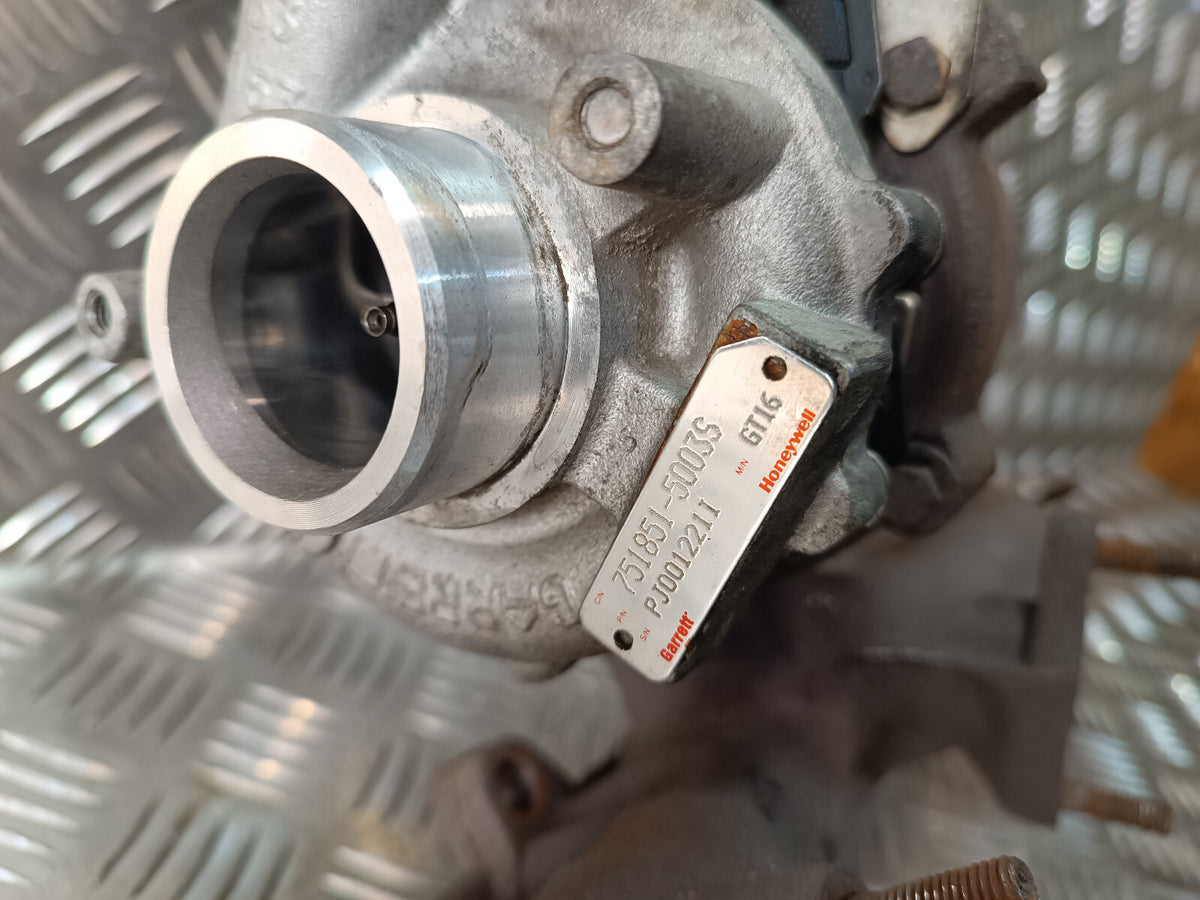 VW Transporter T5 1.9 TDI Turbo Turbolader 751851-5003S GT16 Garett ORIGINAL gebraucht - PJ0012211 – Produktansicht 4