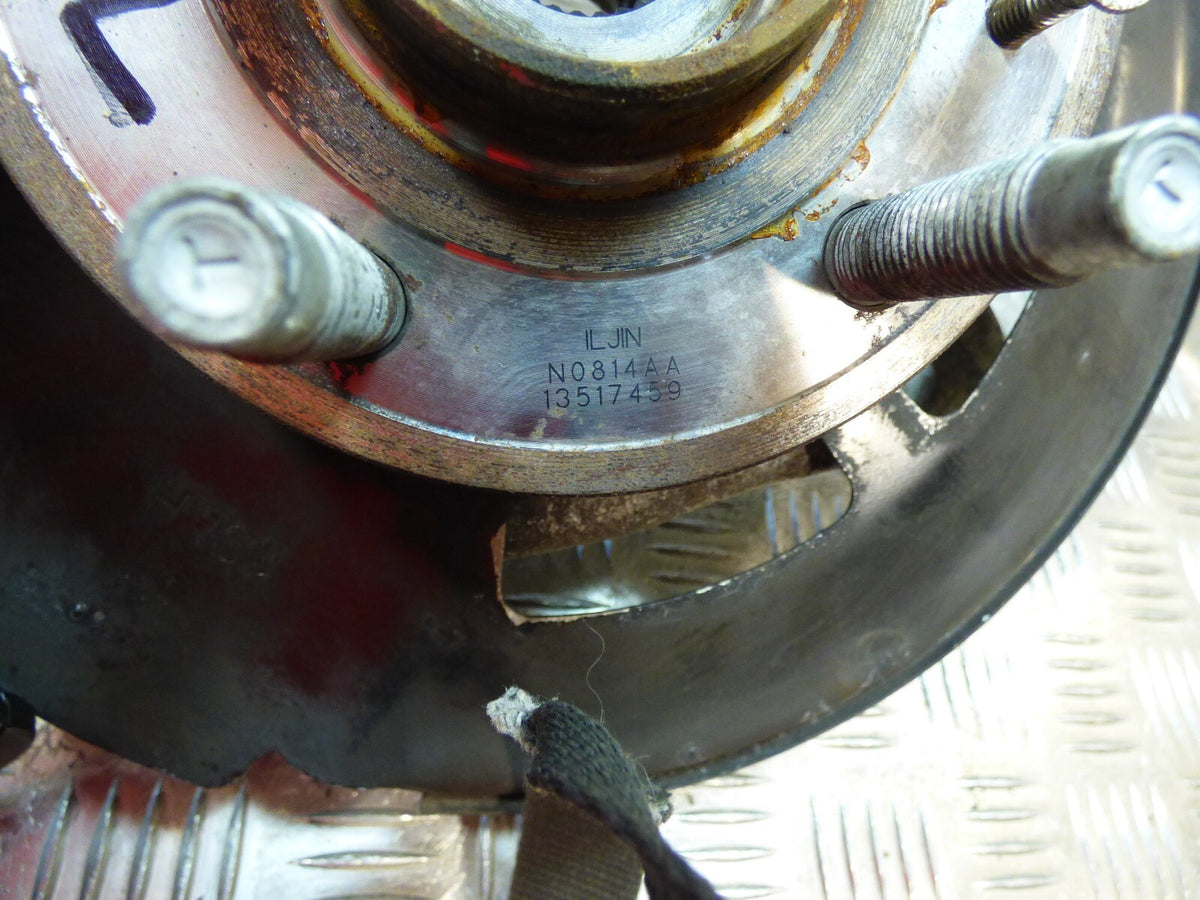 OPEL ASTRA K GM Achsschenkel mit Radlager vorne links ORIGINAL gebraucht - 39030299 – Produktansicht 4