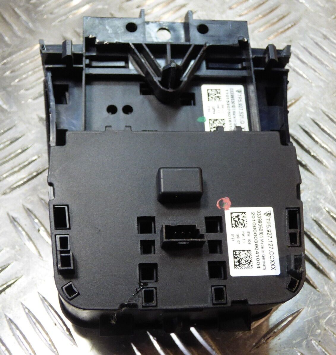 Porsche Cayenne 92A Schalterblock Mittelkonsole 7P5927127CC 7P5927521Q ORIGINAL gebraucht - Fahrwerk – Produktansicht 4