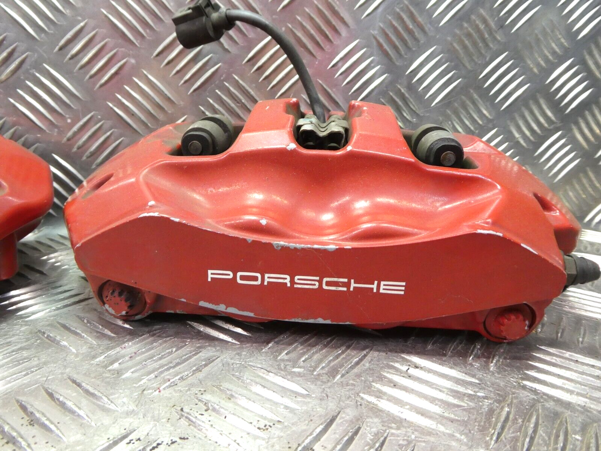 Porsche Cayenne 92A Hinten R + L BREMBO 7P0615424 + 7P0615424 ORIGINAL gebraucht - Bremssattel – Produktansicht 5