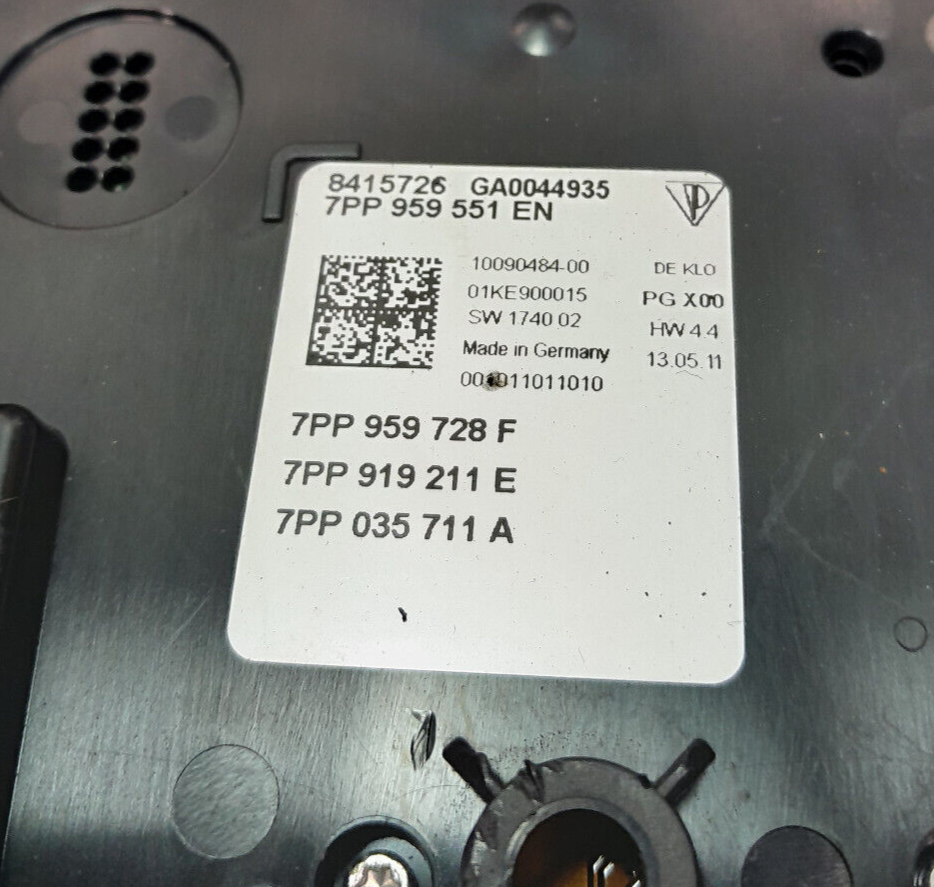 Porsche 970 Innenraumbeleuchtung Innenraumleuchte 7PP959551EN 7PP919317 ORIGINAL gebraucht - Panamera – Produktansicht 3