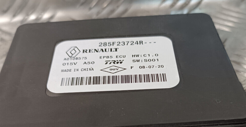 Renault Zoe 2022 Steuergerät 285F23724R ORIGINAL gebraucht - Feststellbremse – Produktansicht 2