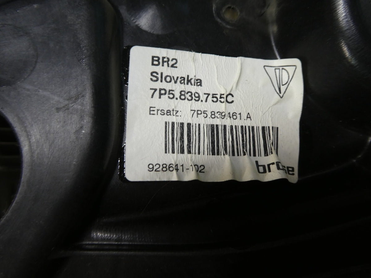 Porsche Cayenne 92A ohne Motor hinten links 7P5839755C ORIGINAL gebraucht - Fensterheber – Produktansicht 3