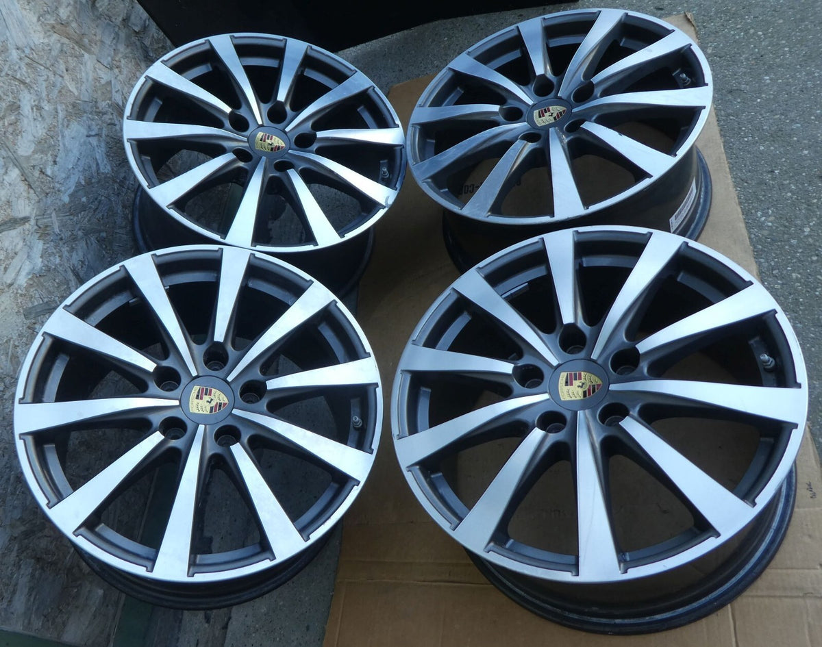 Orig Porsche 970 19 zoll Alufelgen satz SPEEDLINE mit RDK & Nabendeckel ORIGINAL gebraucht - Panamera – Produktansicht 14