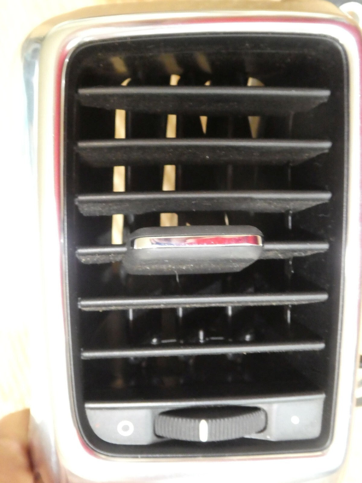Porsche PANAMERA 970 Luftdüse hinten rechts silber schwarz * ORIGINAL gebraucht - 970553172 – Produktansicht 4