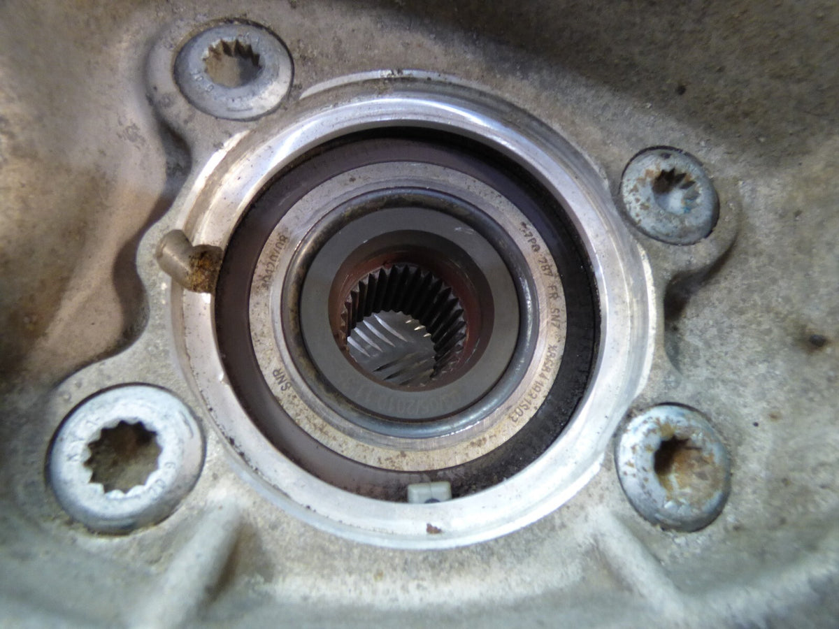 Porsche Cayenne II 92A hinten links 7P0609403D 7P0505435A ORIGINAL gebraucht - Achsschenkel – Produktansicht 3