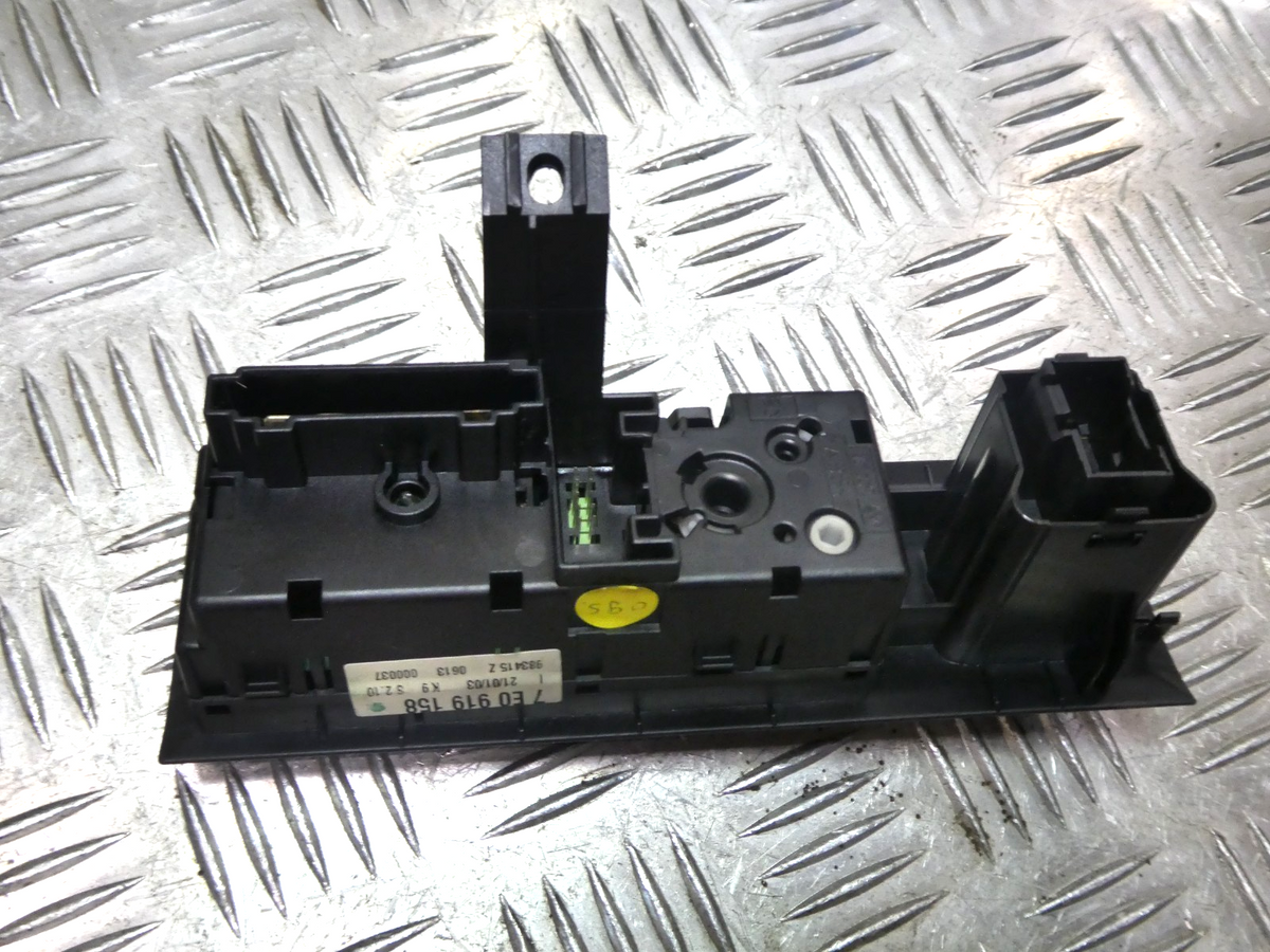 VW T5 Klimabedienteil Modul Heizung schalter _ 7E0919158 ORIGINAL gebraucht - Transporter – Produktansicht 4