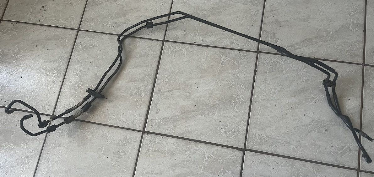 Porsche Cayenne II 92A Hydraulikflüssigkeit Rohrs Vorne 7P0614741H ORIGINAL gebraucht - Bremsschlauch – Produktansicht 1