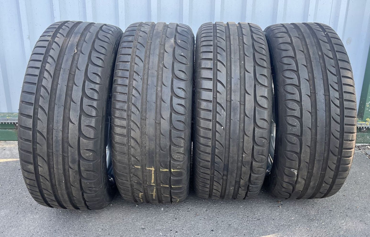 4 x ORIGINAL MERCEDES-BENZ SL R129 ALBALI ALUFELGEN mit Sommereifen gebraucht - 1294011202 – Produktansicht 20
