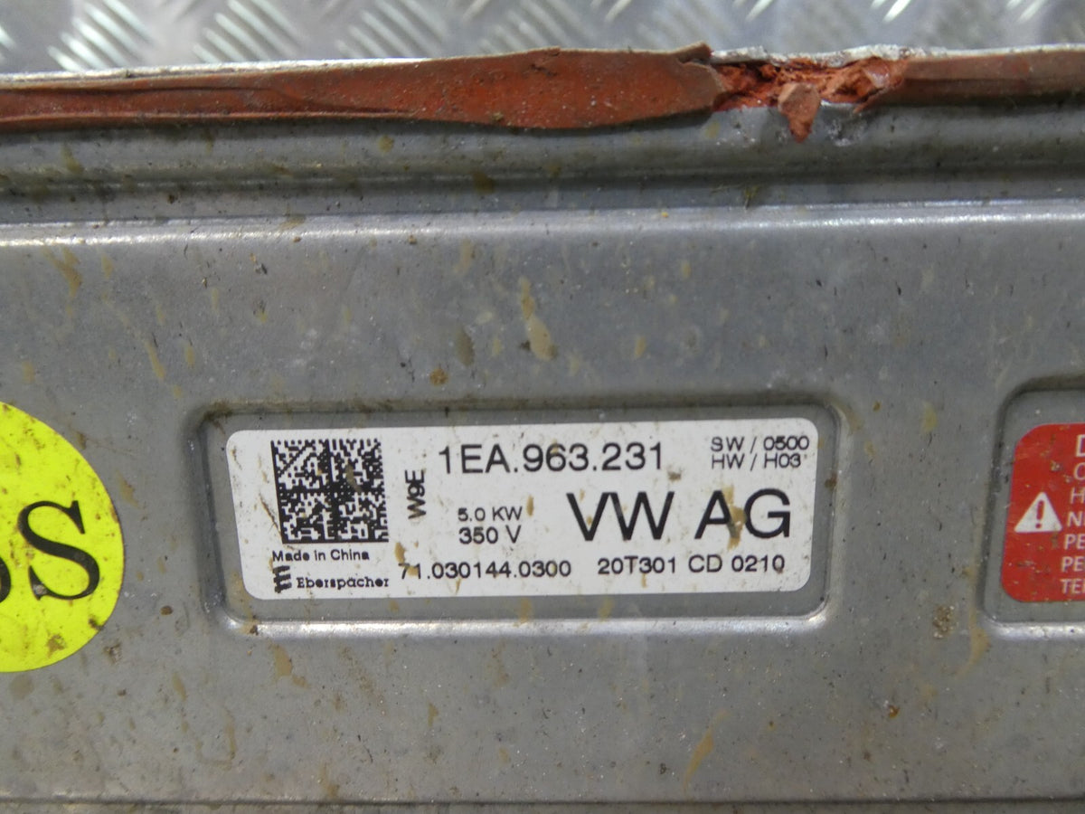 VW ID3 ID.3 Hochspannungs Batterieheizung Heizmodul 1EA963231 ORIGINAL gebraucht - Volkswagen – Produktansicht 5