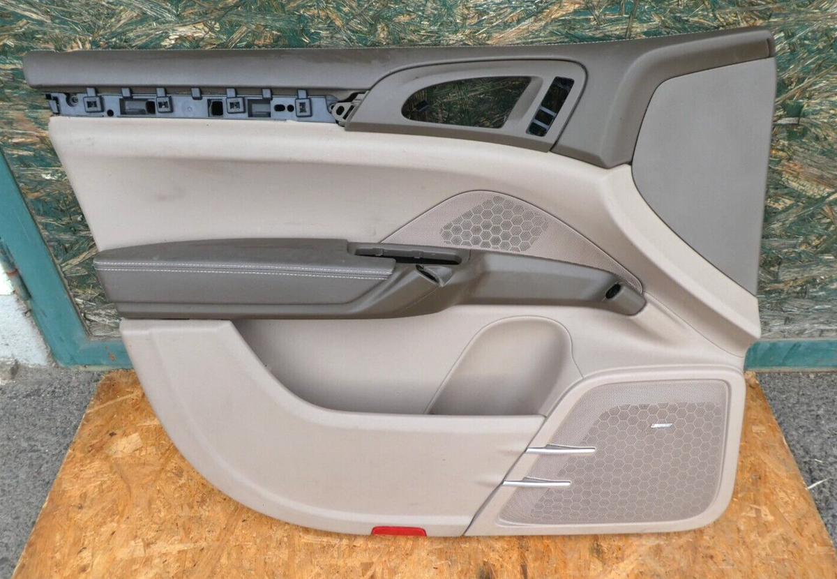 Porsche Cayenne 92A Türverkleidung Vorne Links Umbra Tartufo ORIGINAL gebraucht - 7P5867011D – Produktansicht 1