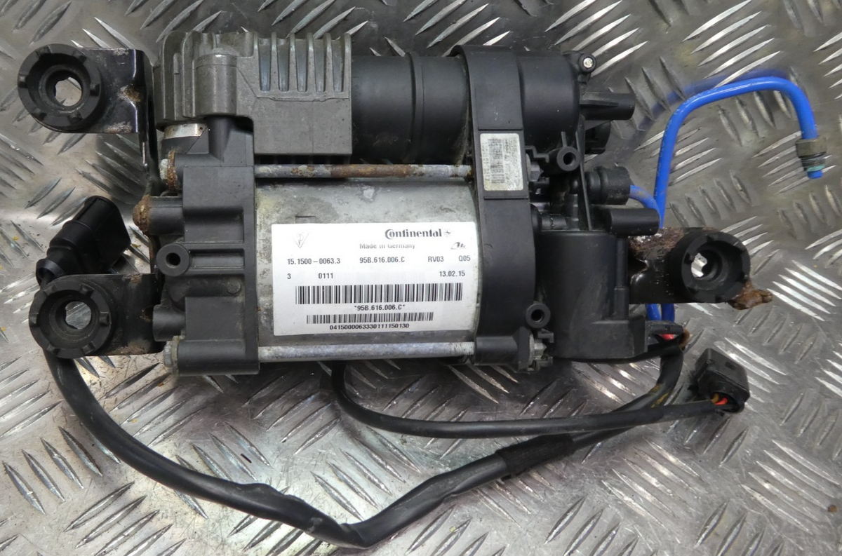 Orig. PORSCHE MACAN 3.0 TDI Luftfederung 95B616006C ORIGINAL gebraucht - Kompressor – Produktansicht 1