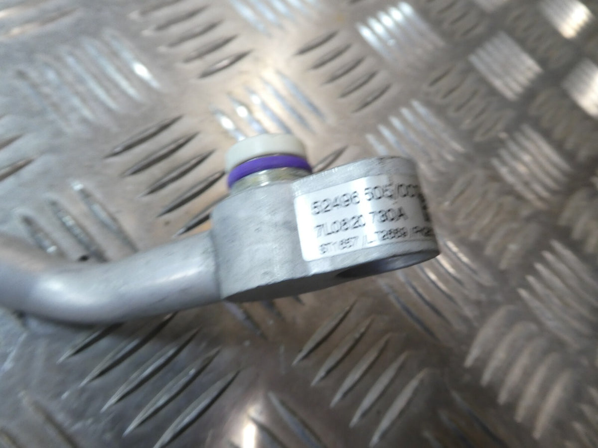 Porsche Cayenne 92A Kältemittelschlauch hinten 7L0820730A ORIGINAL gebraucht - Klimaleitung – Produktansicht 2
