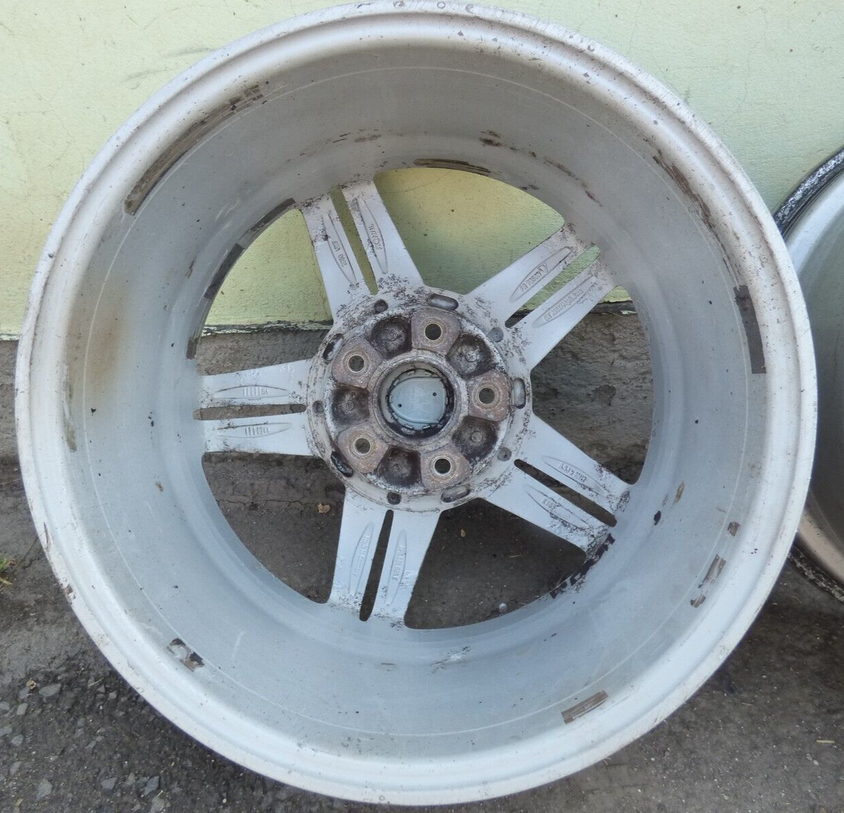 Porsche Cayenne II 92A 2012 Alufelgen Satz Felgen 19" Zoll 7P5601025E gebraucht - Original – Produktansicht 14