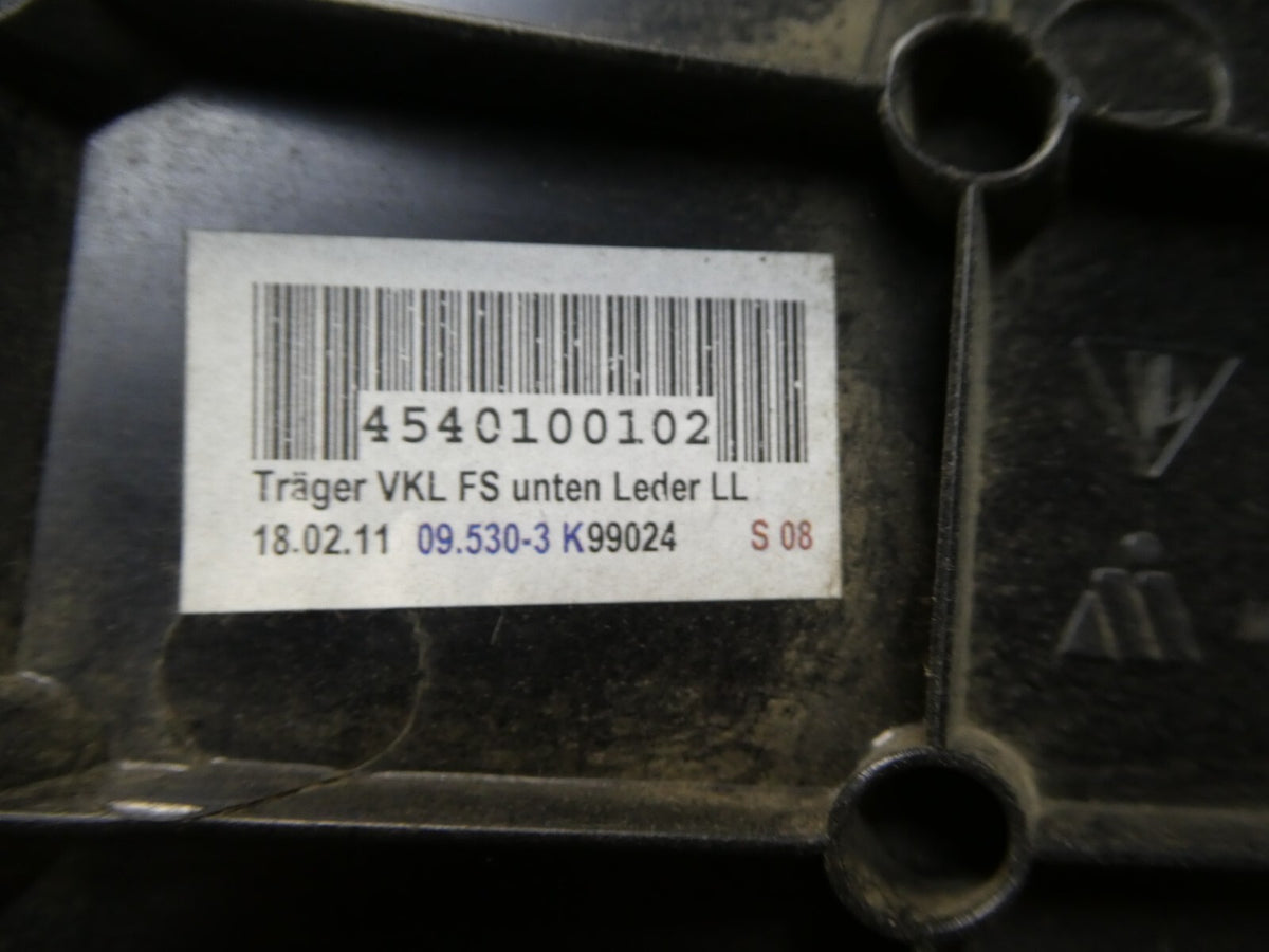 Porsche Cayenne 92A Lenksäule links Cognac Leder 7P5858903D 7F0 ORIGINAL gebraucht - Verkleidung – Produktansicht 5
