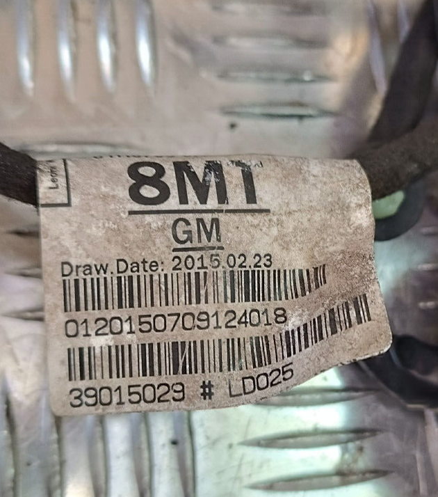 OPEL ASTRA K 1.4 Turbo Original Türkabelbaum Kabelbaum GM 8MT gebraucht - 39015029 – Produktansicht 2