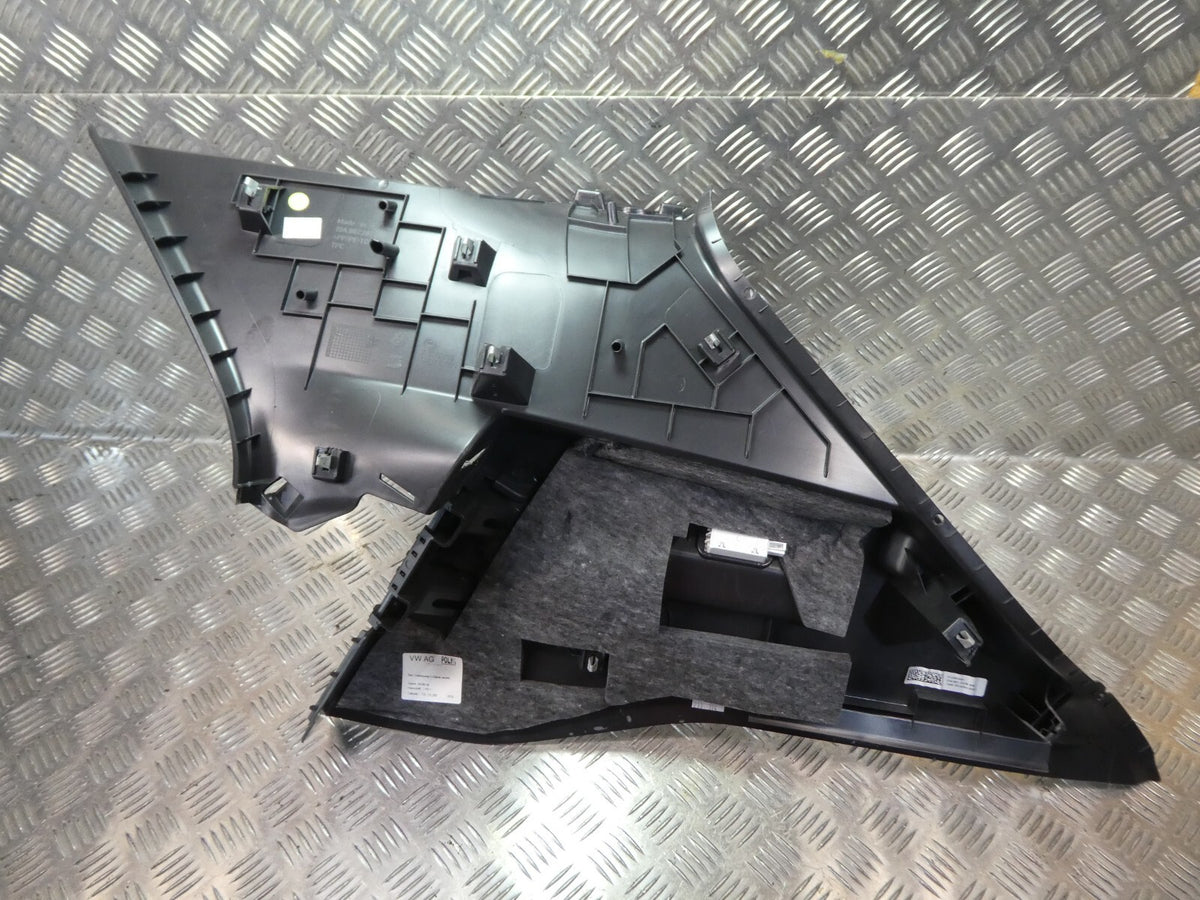 VW ID.3 ID3 Kofferraumabdeckung links 10A867287B 4PK 2021 schwarz ORIGINAL gebraucht - Volkswagen – Produktansicht 4