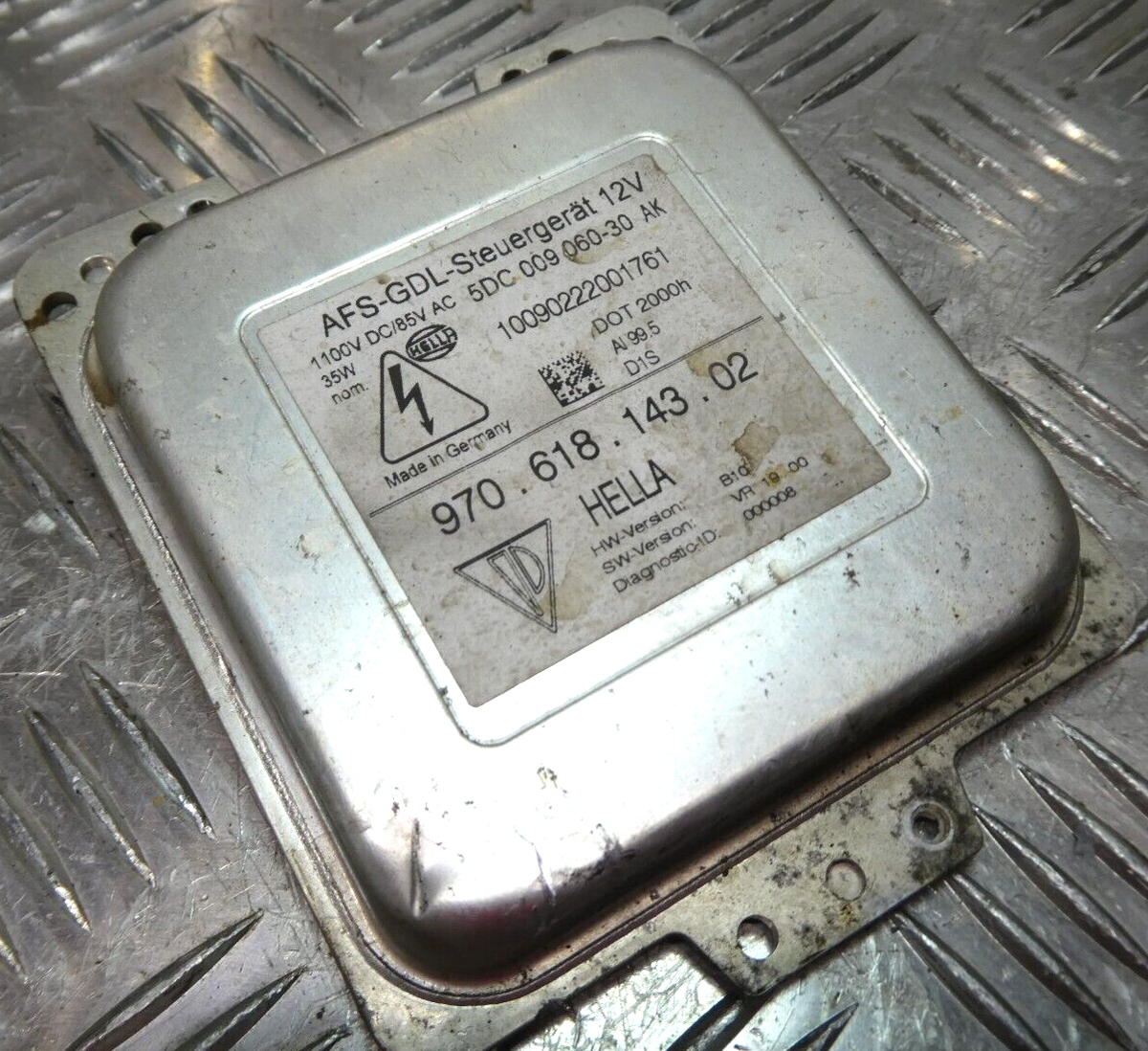 Original Porsche Panamer 970 Xenon Vorschaltgerät Steuergerät gebraucht - 97061814302 – Produktansicht 1